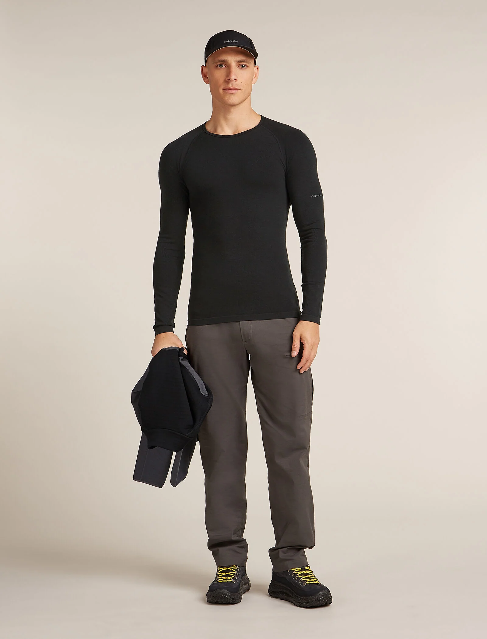 Men's Merino Blend 260 ZoneKnit™ Seamless  Long Sleeve Crewe Thermal Top