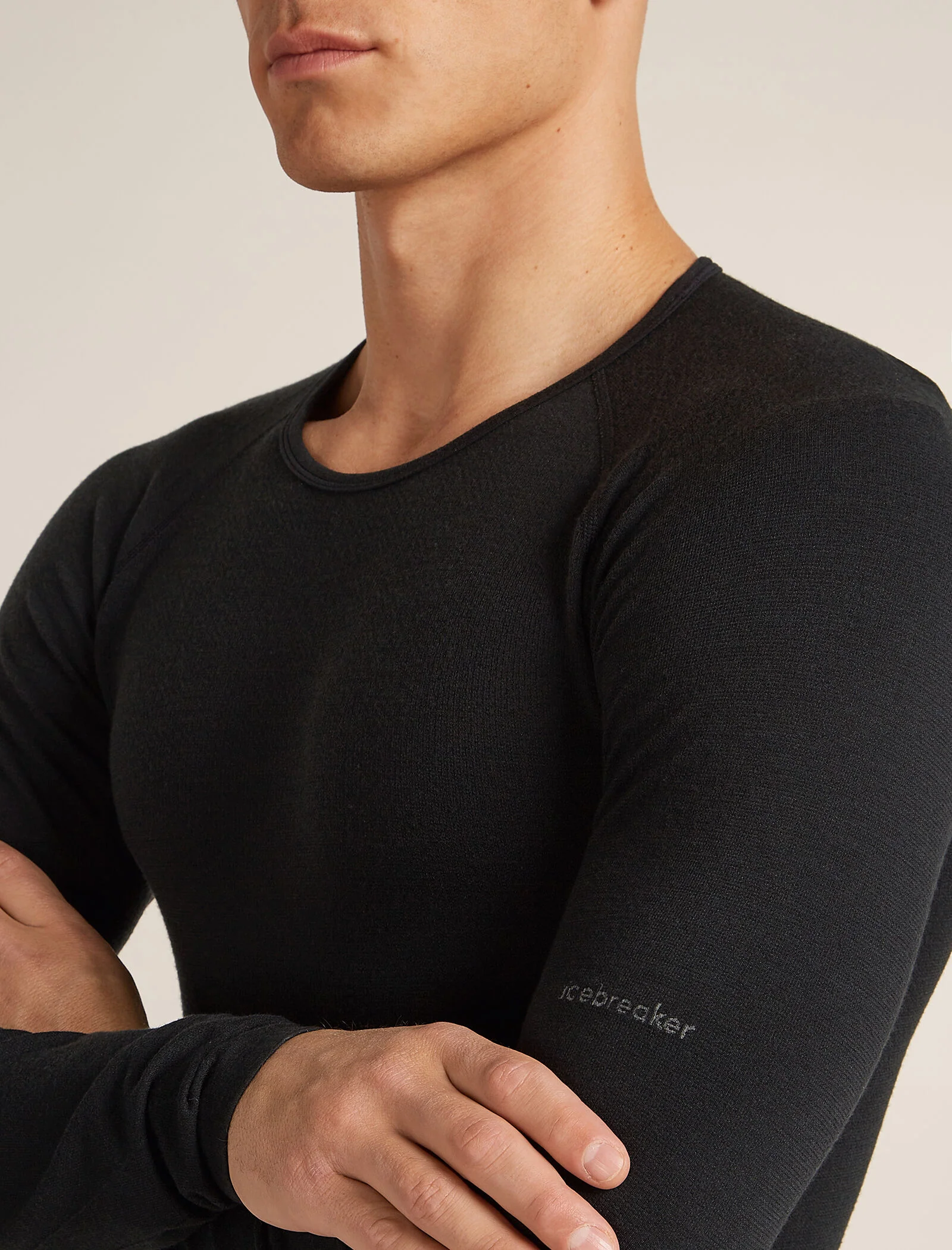 Men's Merino Blend 260 ZoneKnit™ Seamless  Long Sleeve Crewe Thermal Top