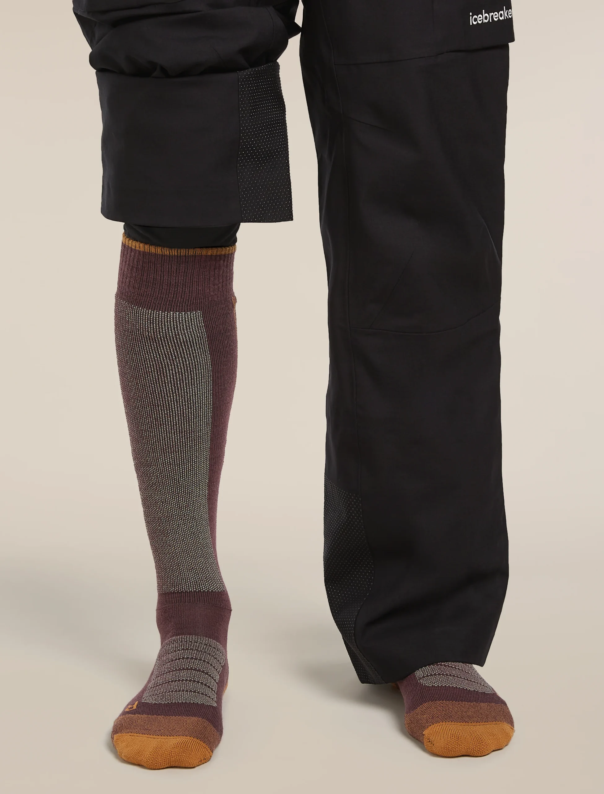 Men's Merino Ski+ Medium Over The Calf Socks