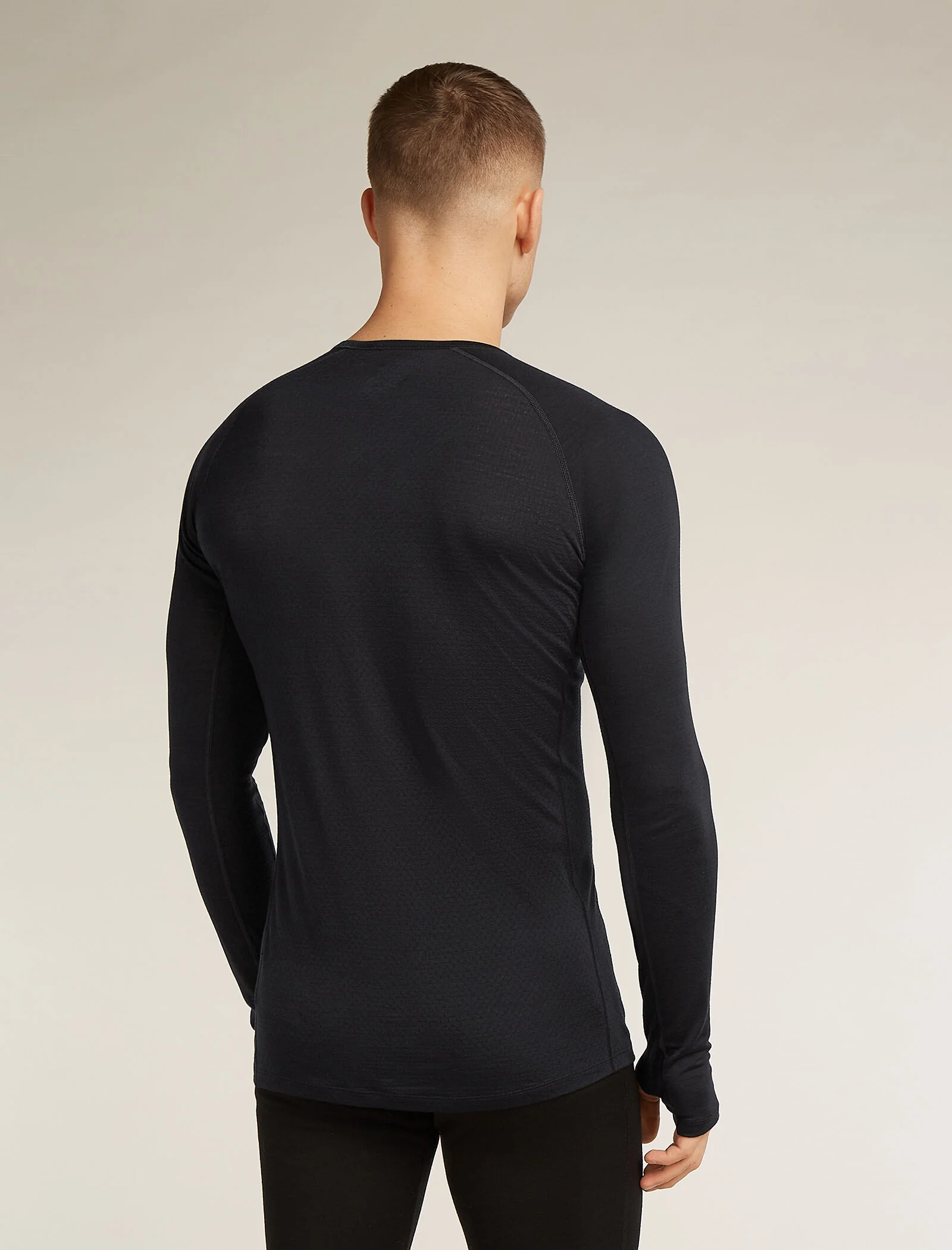 Men's Merino Blend 125 ZoneKnit™ Long Sleeve Crewe Thermal Top