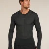 3879-black-xxl-black-xxl-variation-1.webp Merino Blend 75 Cool-Lite™ Featherlight™ Long Sleeve Crewe Thermal Top