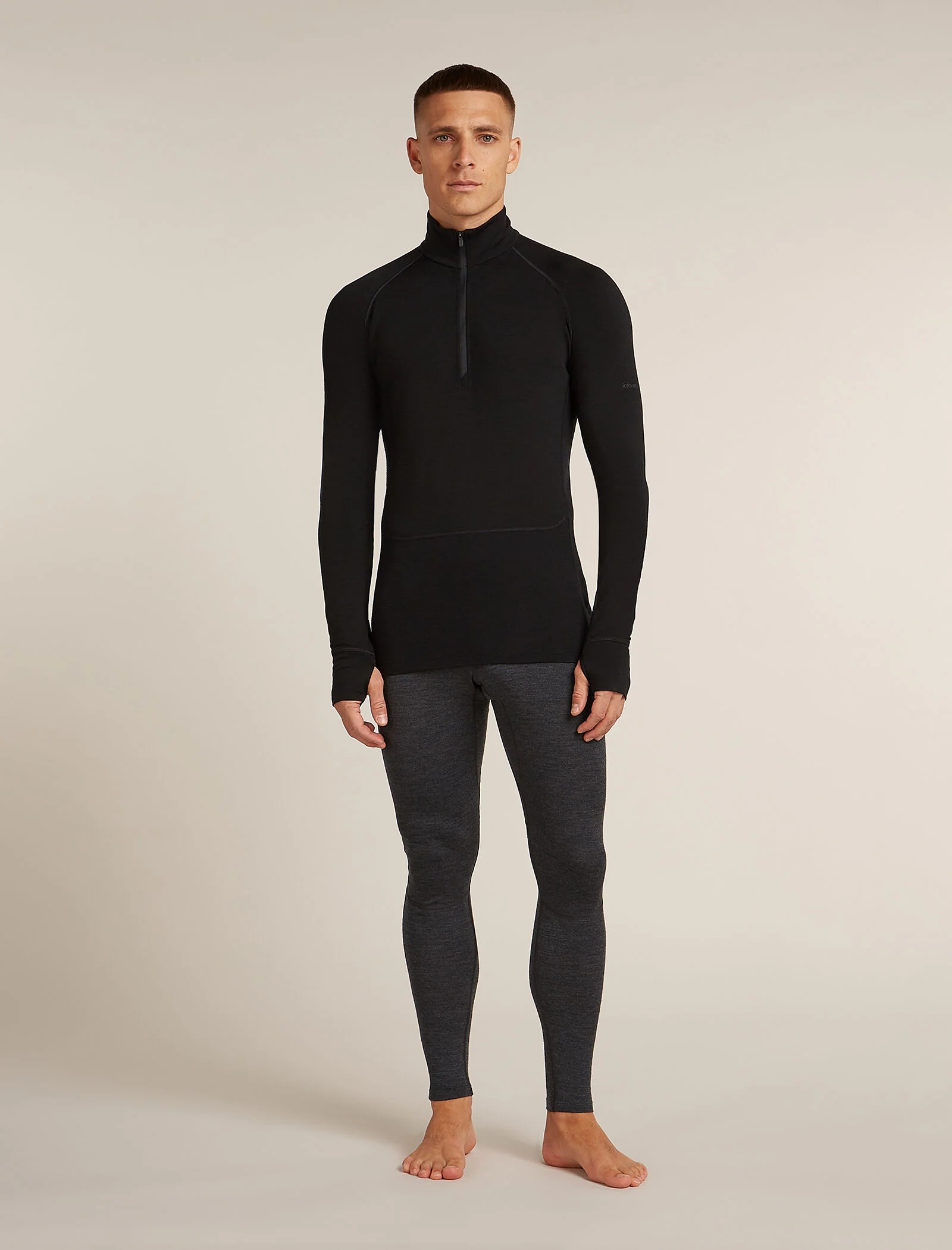 Men's Merino 200 ZoneKnit™ Long Sleeve Half Zip Thermal Top