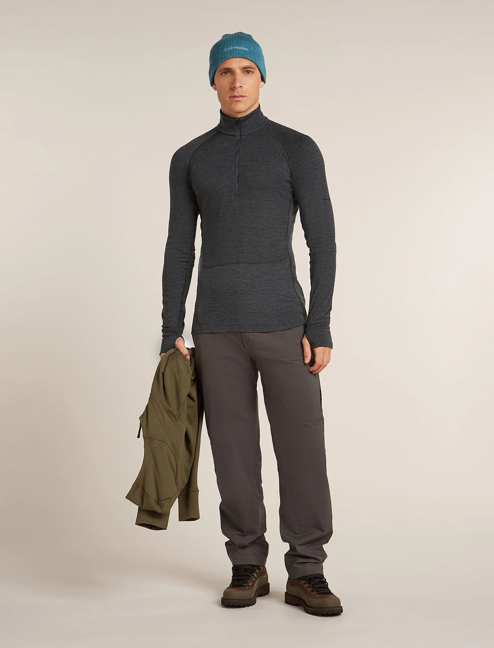 Men's Merino 260 ZoneKnit™ Long Sleeve Half Zip Thermal Top