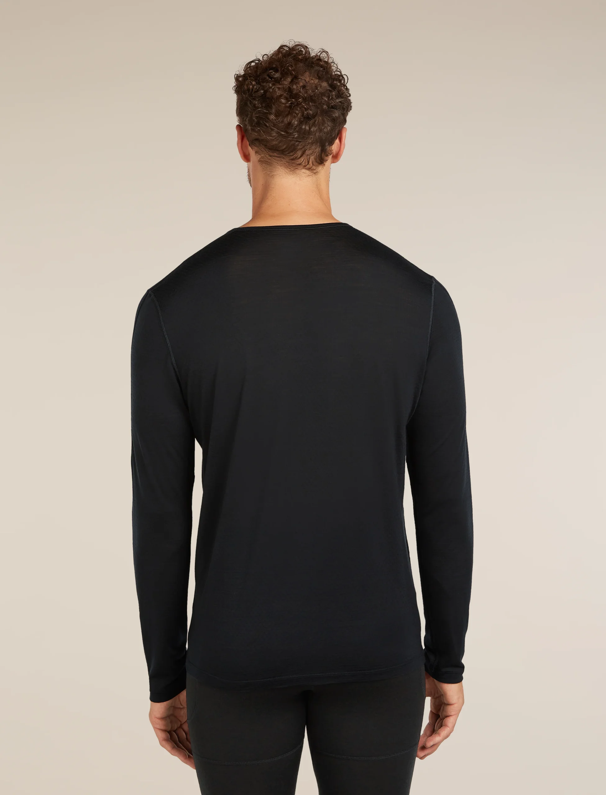 Men's Merino Blend 125 ZoneKnit™ Energy Wind Long Sleeve T-Shirt