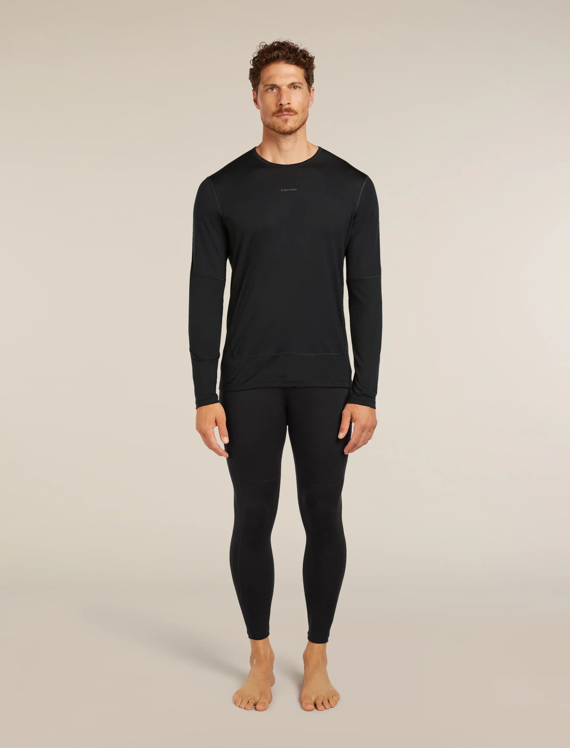 Men's Merino Blend 125 ZoneKnit™ Energy Wind Long Sleeve T-Shirt