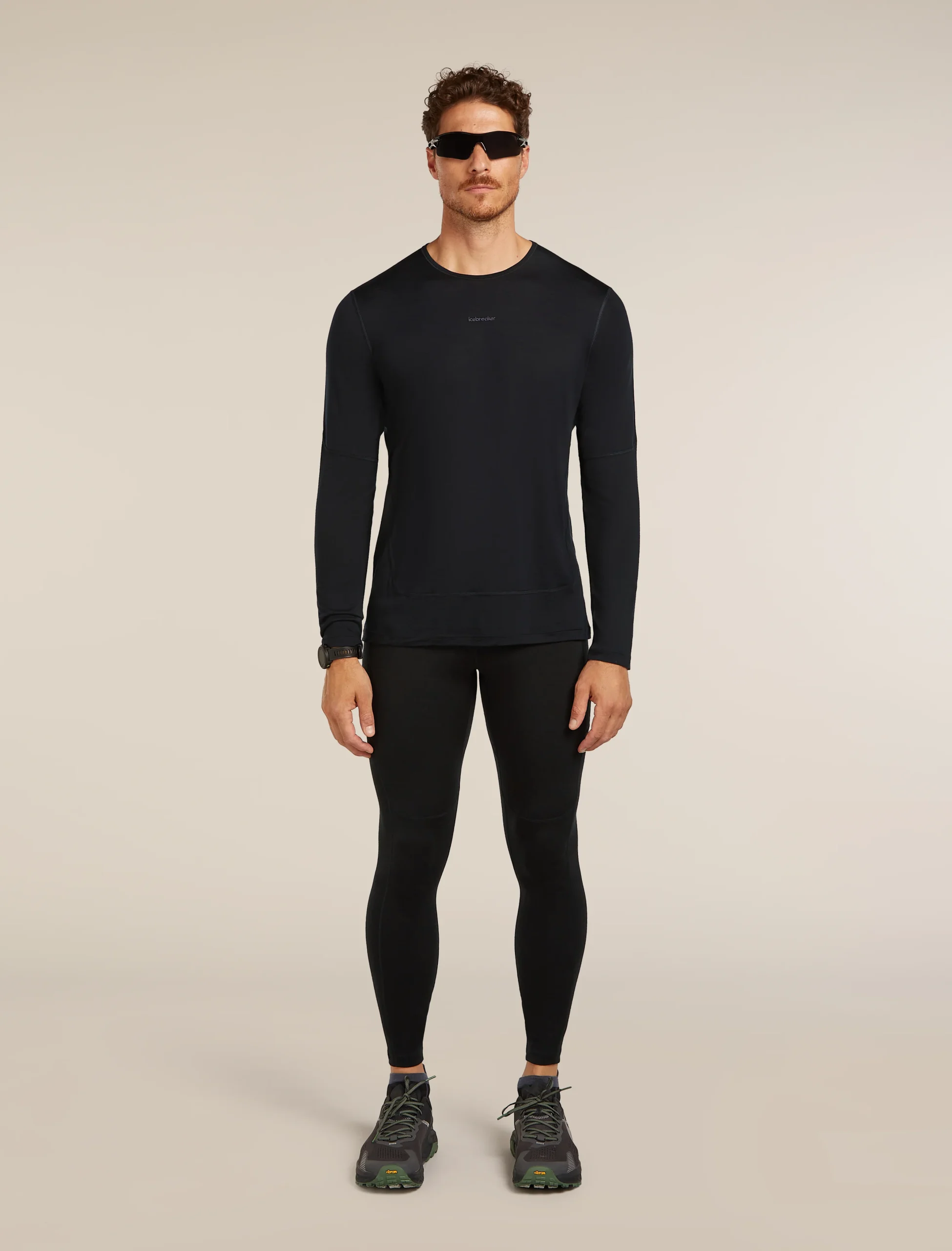 Men's Merino Blend 125 ZoneKnit™ Energy Wind Long Sleeve T-Shirt