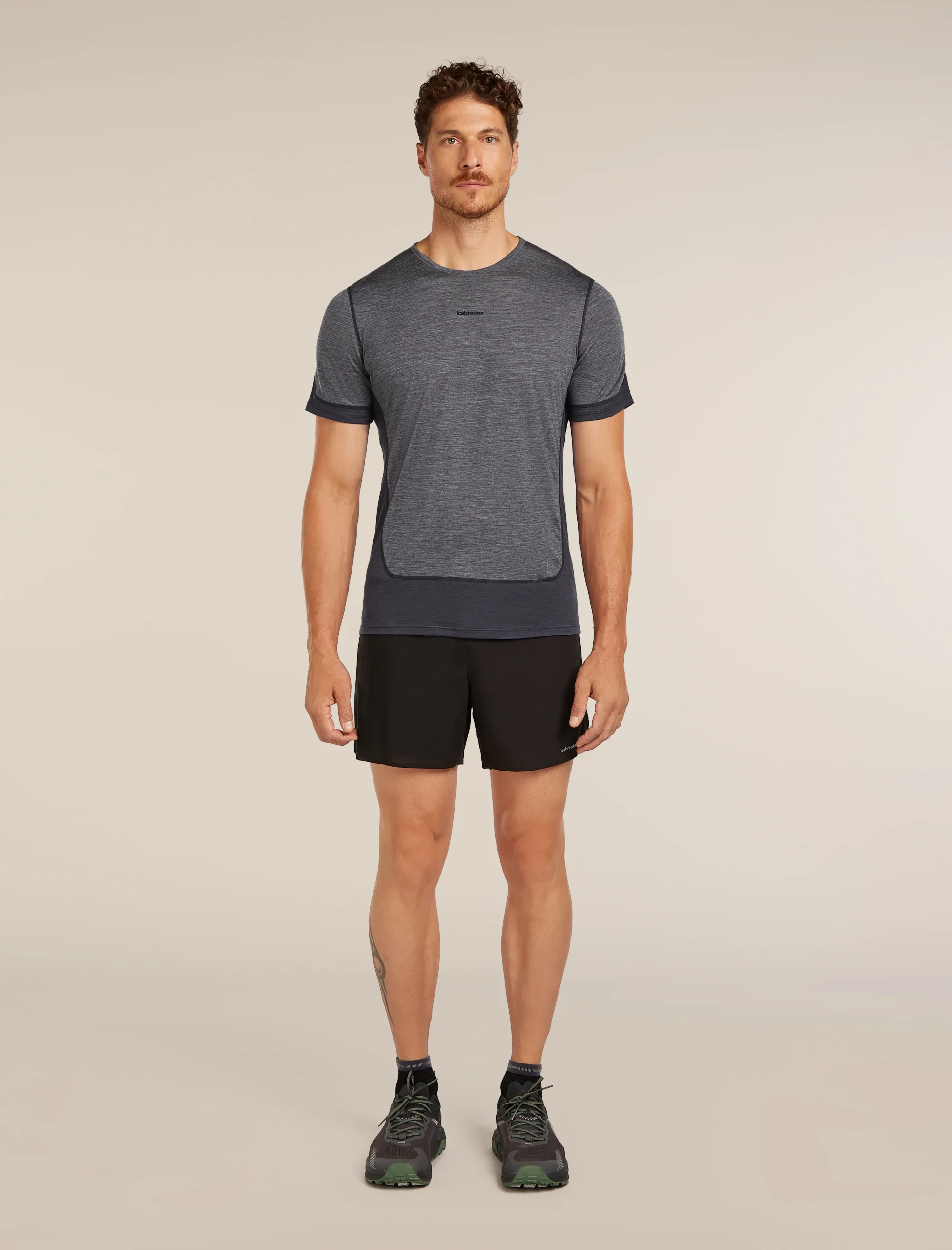 Men's Merino Blend 125 ZoneKnit™ Energy Wind Short Sleeve T-Shirt