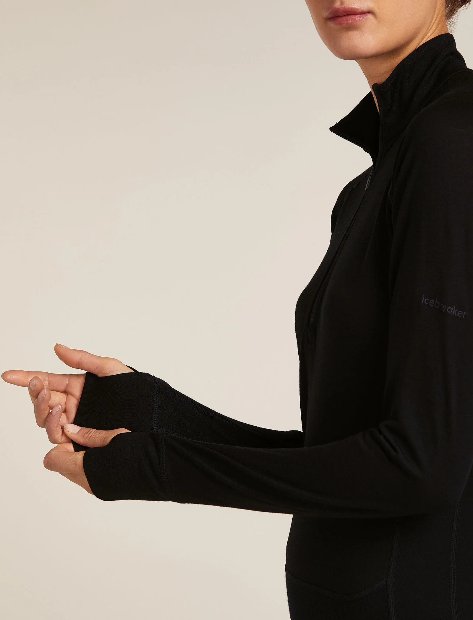 Women's Merino 200 ZoneKnit™ Long Sleeve Half Zip Thermal Top