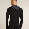 Men's Merino 200 Oasis+ Long Sleeve Half Zip Thermal Hoodie