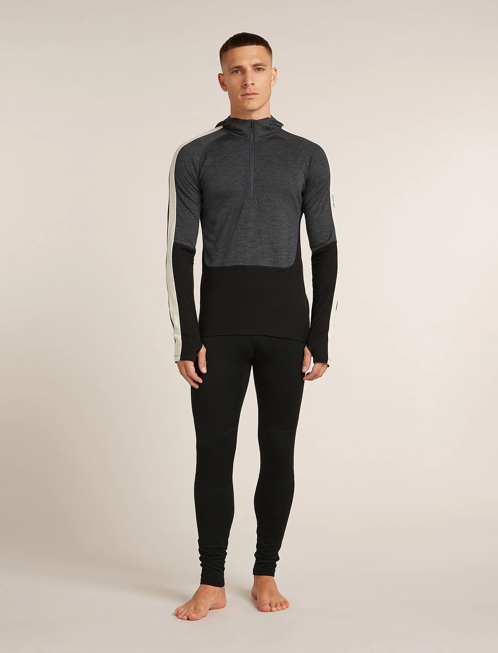Men's Merino 200 Oasis+ Long Sleeve Half Zip Thermal Hoodie