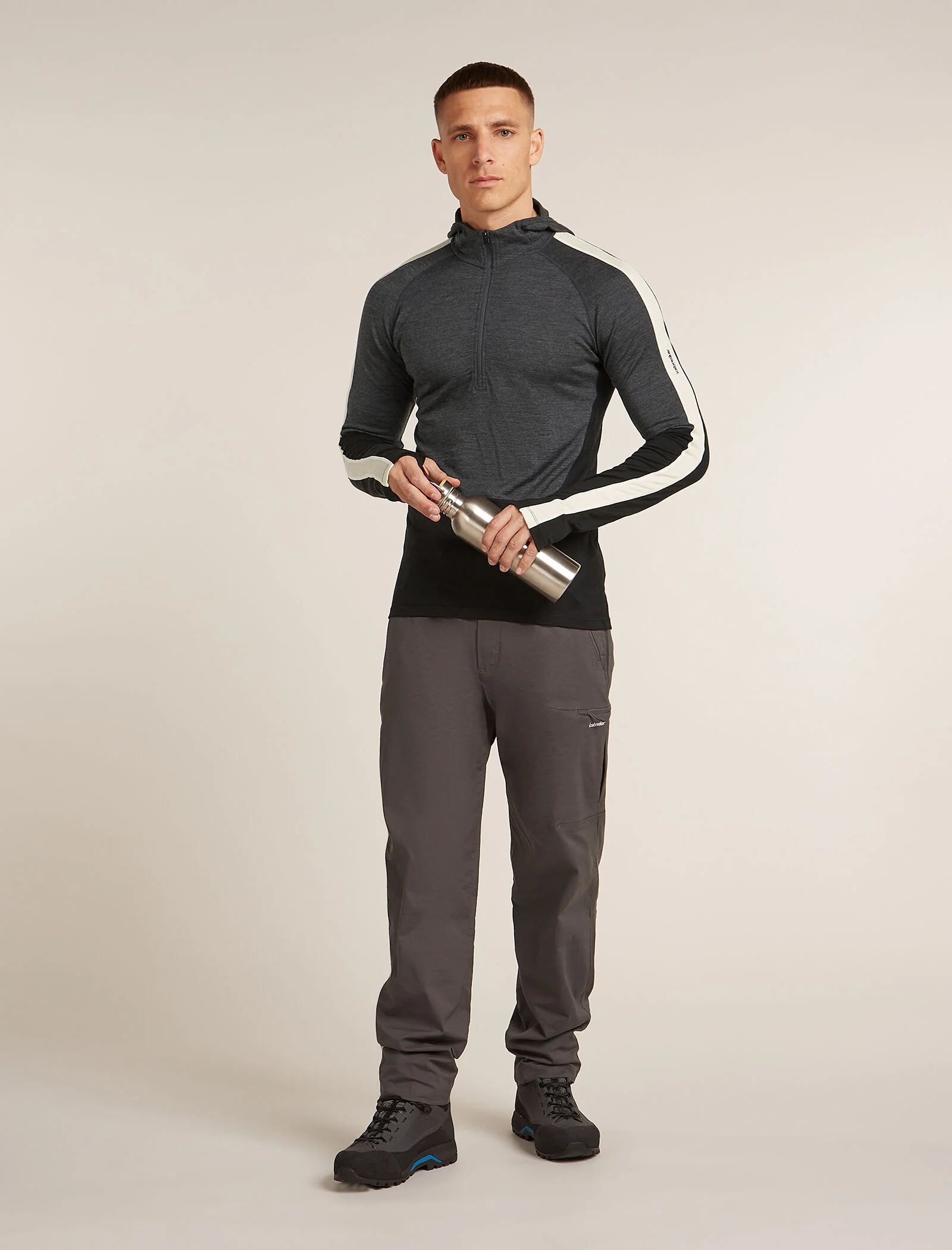 Men's Merino 200 Oasis+ Long Sleeve Half Zip Thermal Hoodie