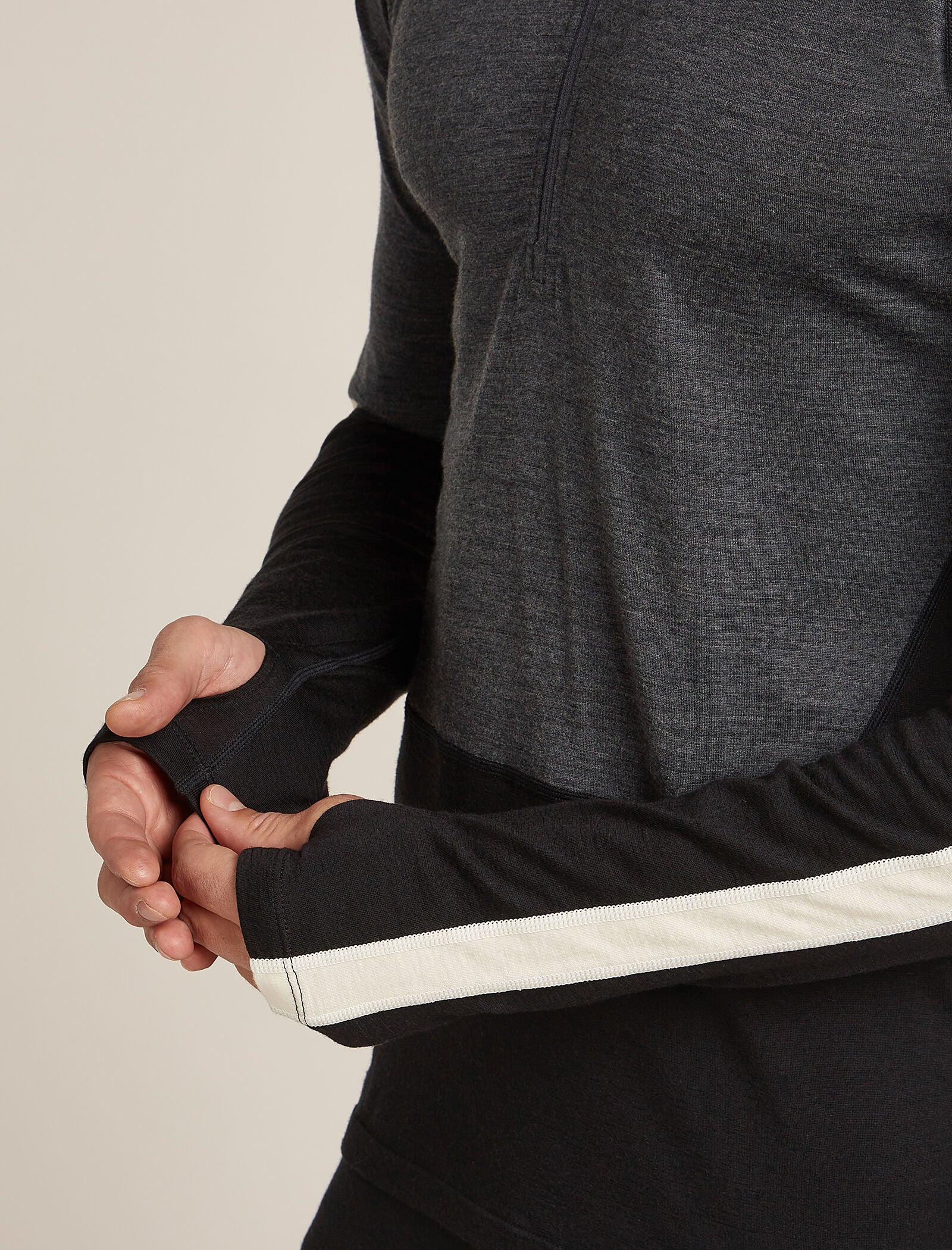 Men's Merino 200 Oasis+ Long Sleeve Half Zip Thermal Hoodie