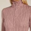 Women's Merino 260 Tech Vertex Long Sleeve Half Zip Thermal Top Delta Lines