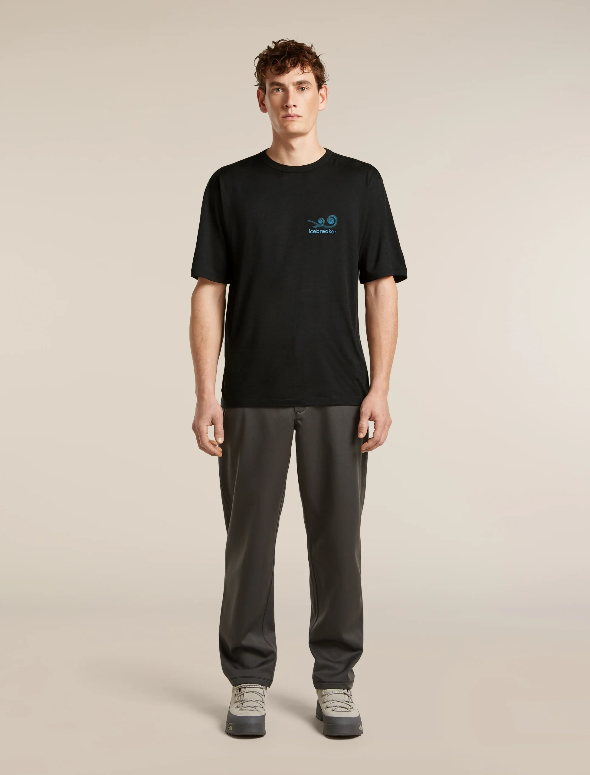 Men's Merino 150 Tech Lite Short Sleeve Relaxed Tee Fern Study