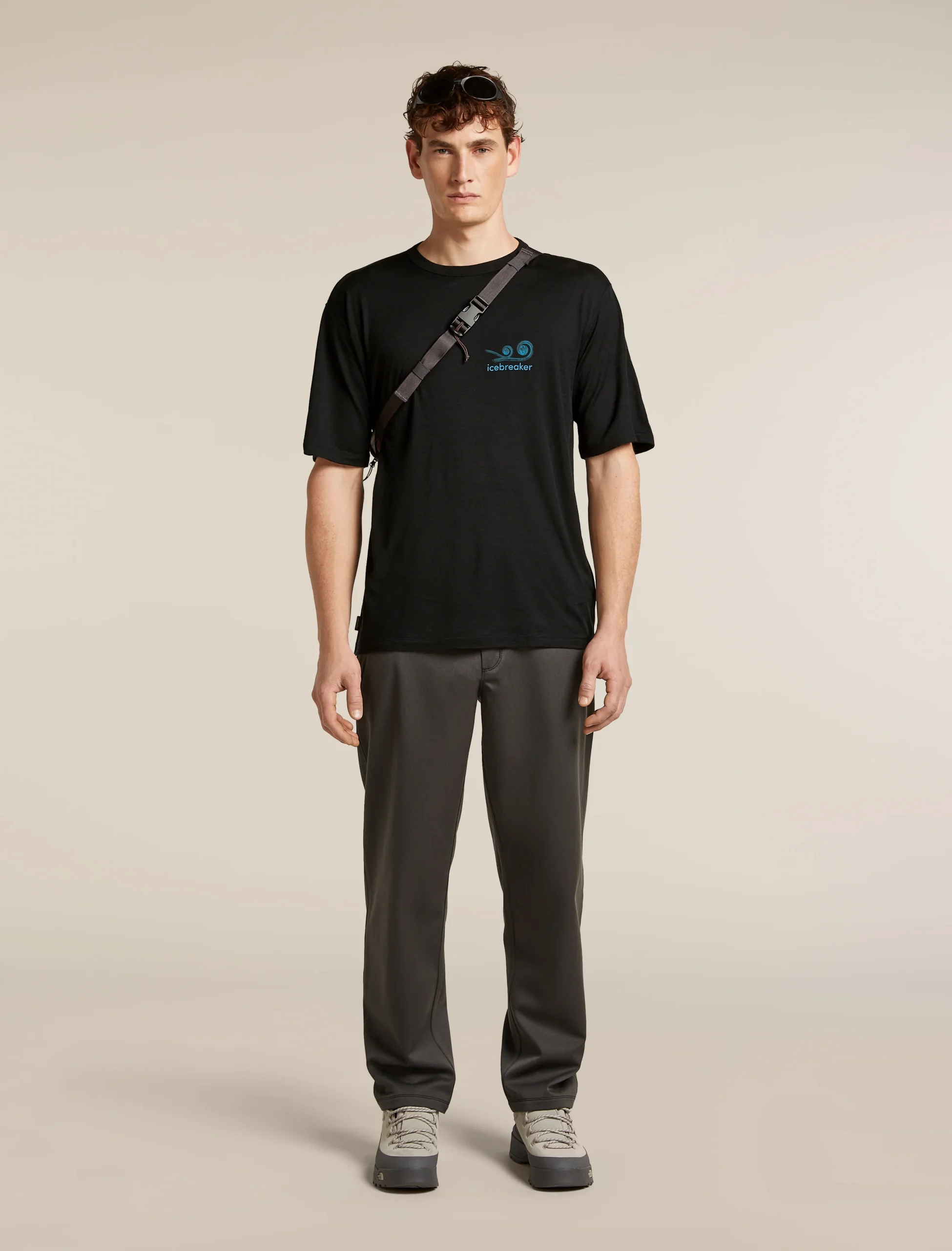 Men's Merino 150 Tech Lite Short Sleeve Relaxed Tee Fern Study