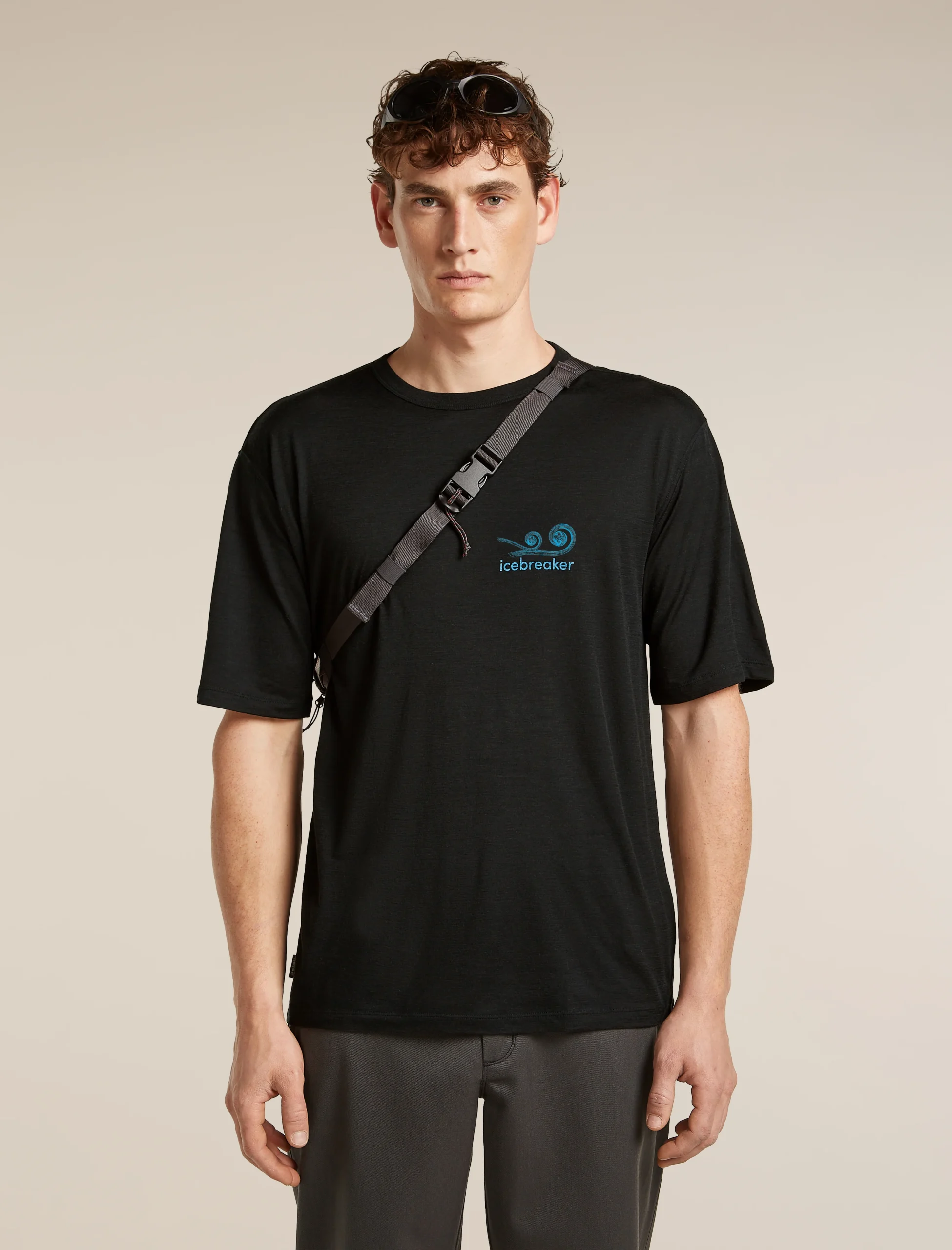 Men's Merino 150 Tech Lite Short Sleeve Relaxed Tee Fern Study