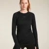 Women's Merino Blend 125 ZoneKnit™ Long Sleeve Crewe Thermal Top