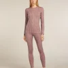 Women's Merino 260 Tech Vertex High Rise Thermal Leggings Delta Lines