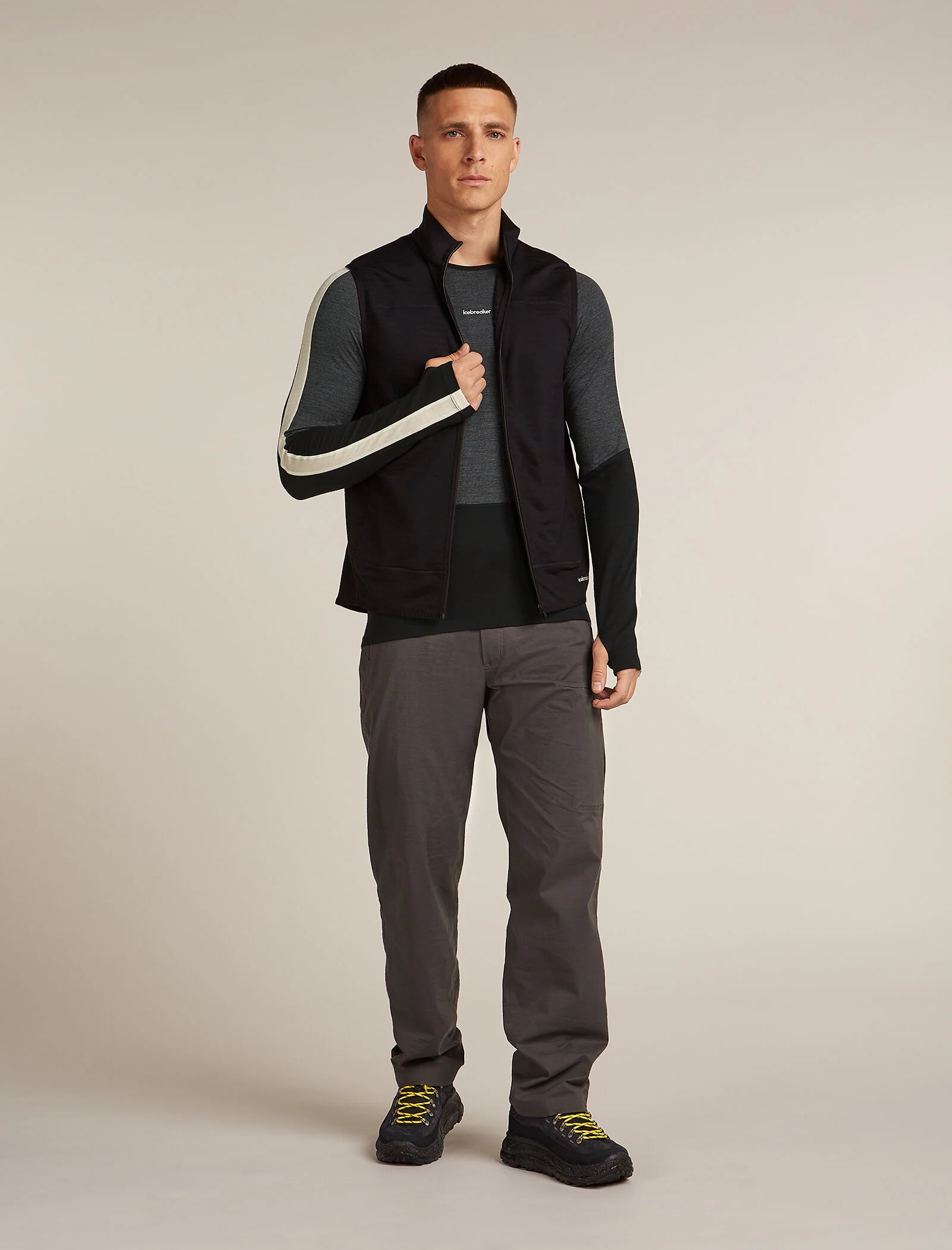 Men's Merino 200 Oasis+ Long Sleeve Crewe Thermal Top
