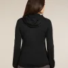 Women's Merino Blend Quantum Hybrid Long Sleeve Zip Hoodie