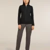 Women's Merino Blend Quantum Hybrid Long Sleeve Zip Hoodie