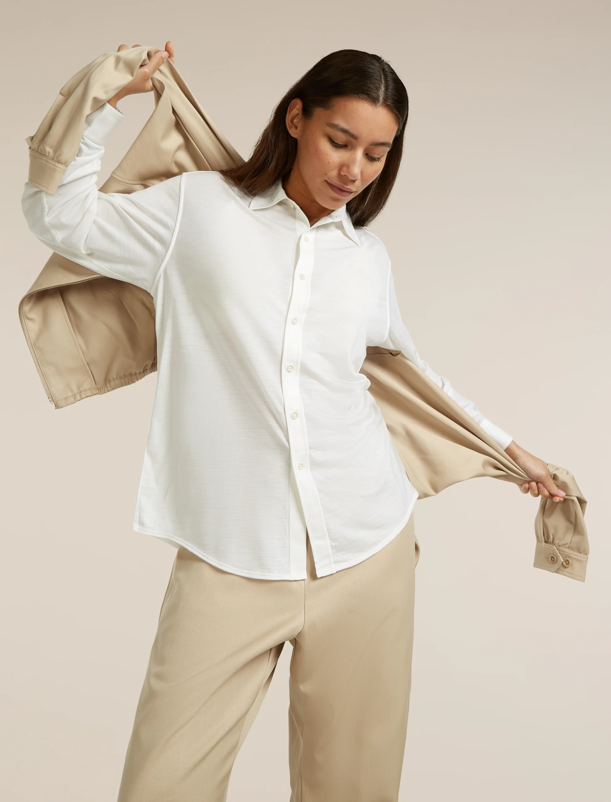 Unisex Merino Blend 125 Cool-Lite™ Long Sleeve Shirt