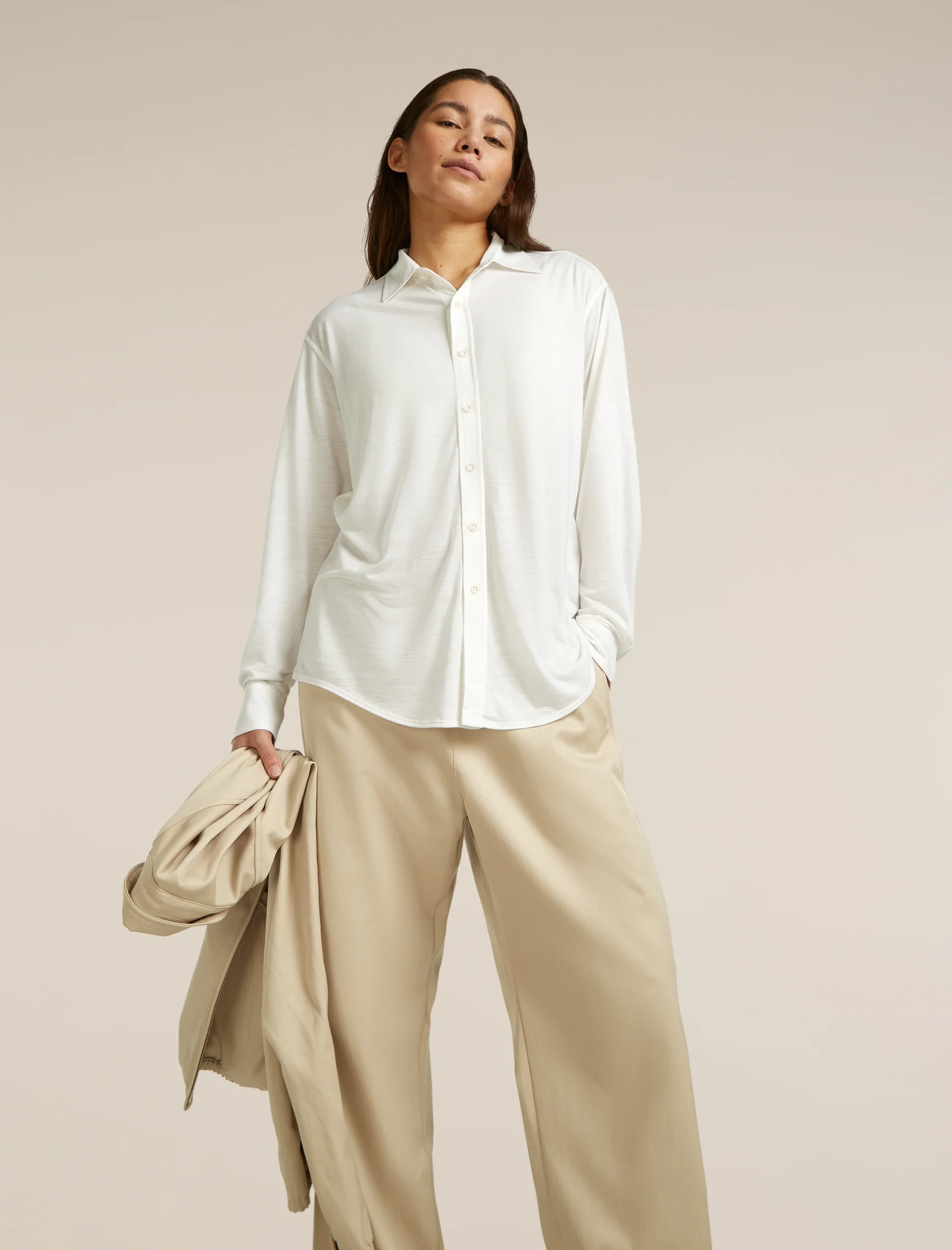 Unisex Merino Blend 125 Cool-Lite™ Long Sleeve Shirt