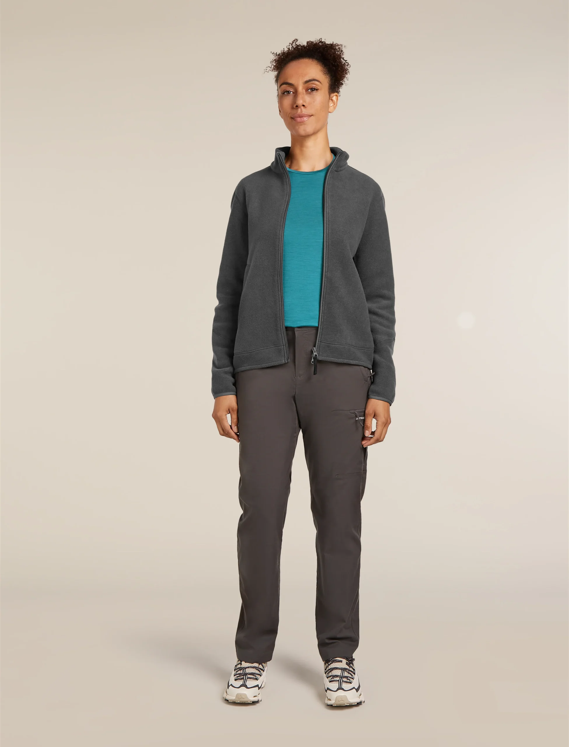 Women's Merino Blend 800 RealFleece™ Classic Pile Long Sleeve Zip Jacket