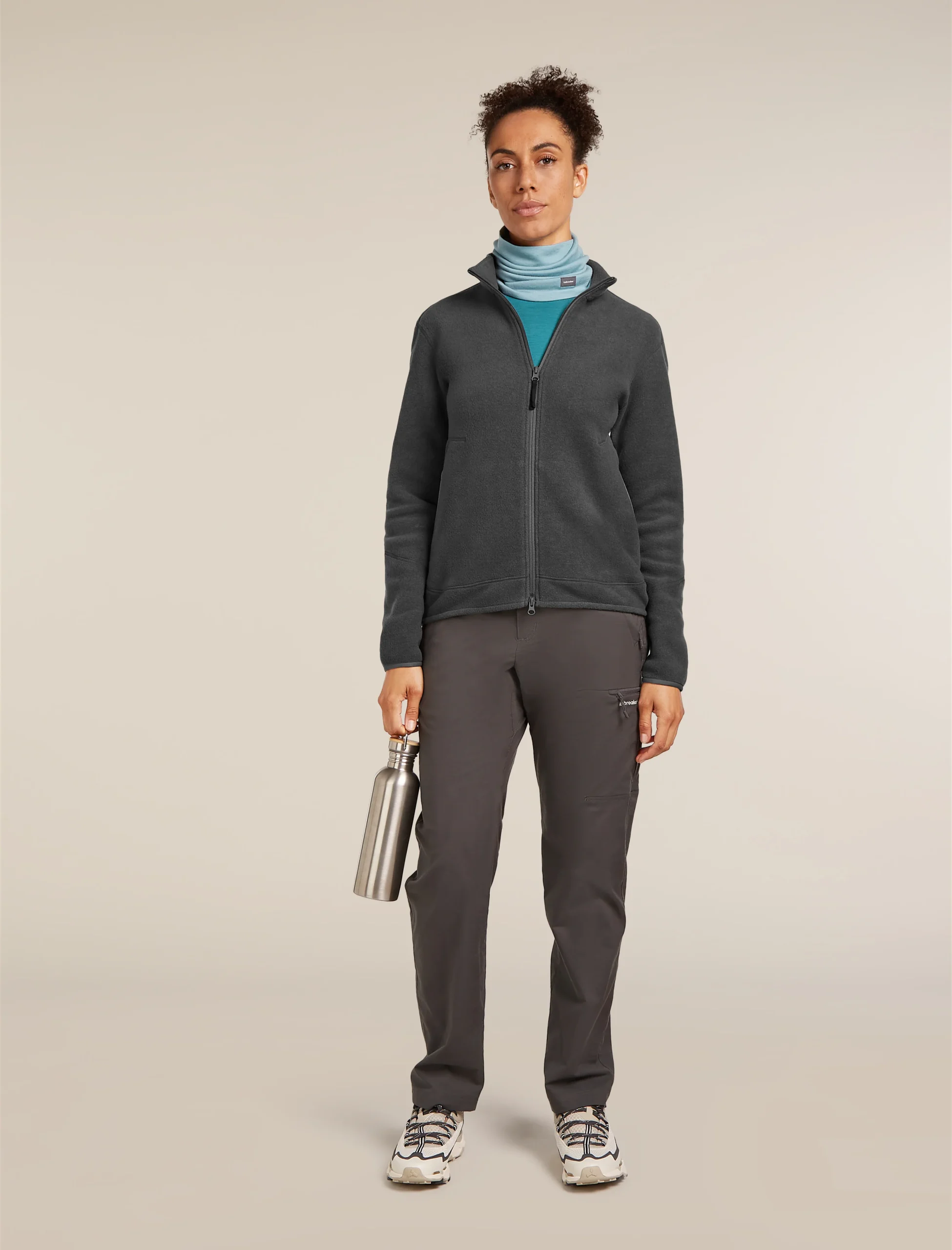 Women's Merino Blend 800 RealFleece™ Classic Pile Long Sleeve Zip Jacket