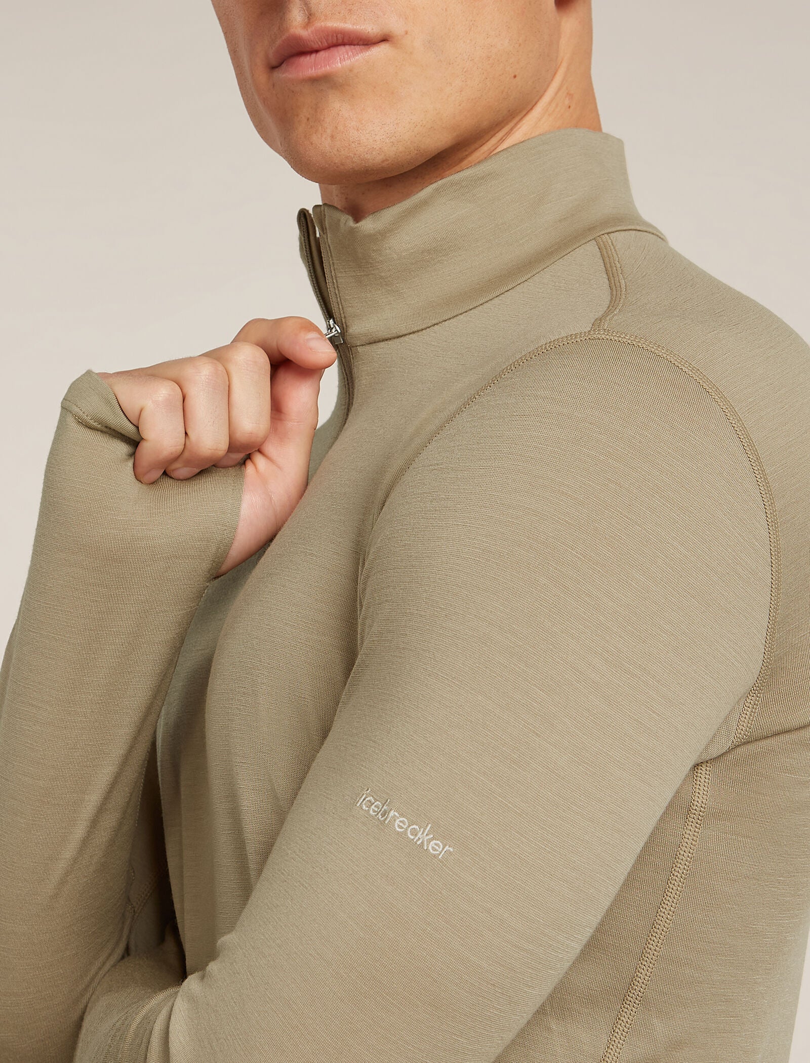Men's 200 MerinoFine™ Ace Long Sleeve Half Zip Thermal Top