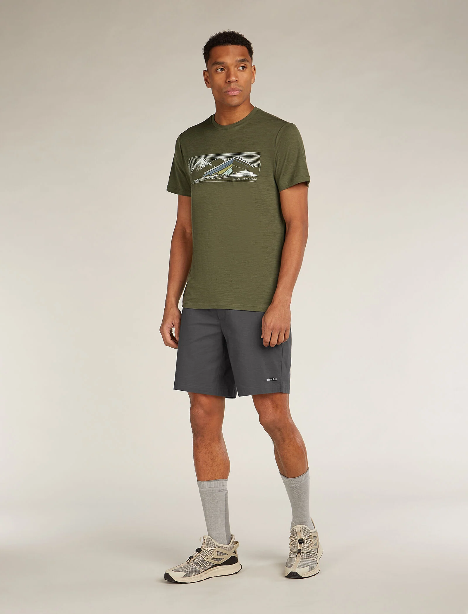 Men's Merino Blend Elevation Stretch 9" Shorts