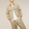 Unisex Merino Cotton Twill Shirt Jacket