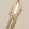 Unisex Merino Cotton Twill Shirt Jacket