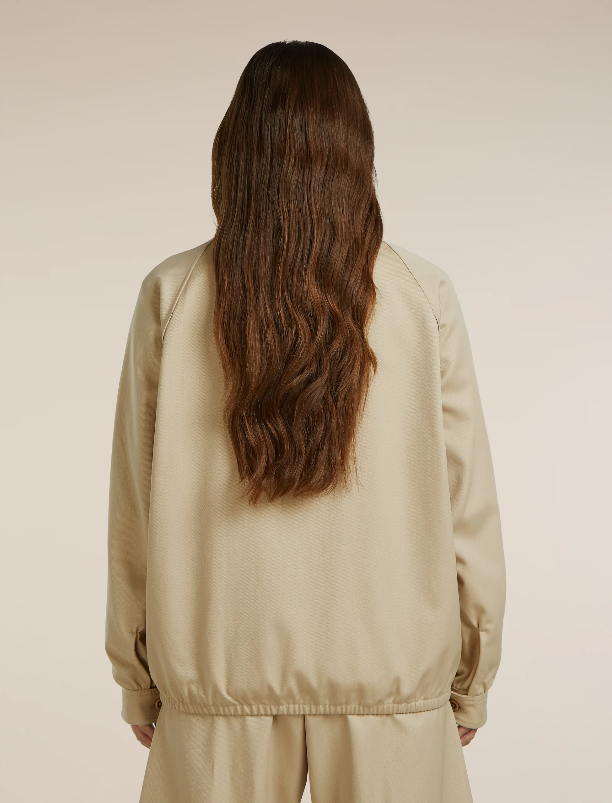 Unisex Merino Cotton Twill Shirt Jacket