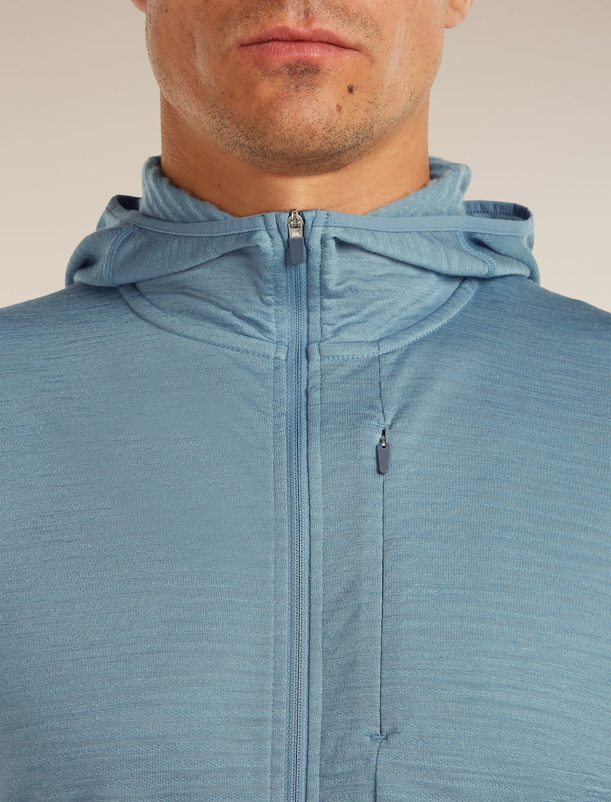 Men's Merino Blend 200 RealFleece™ Descender Long Sleeve Zip Hoodie