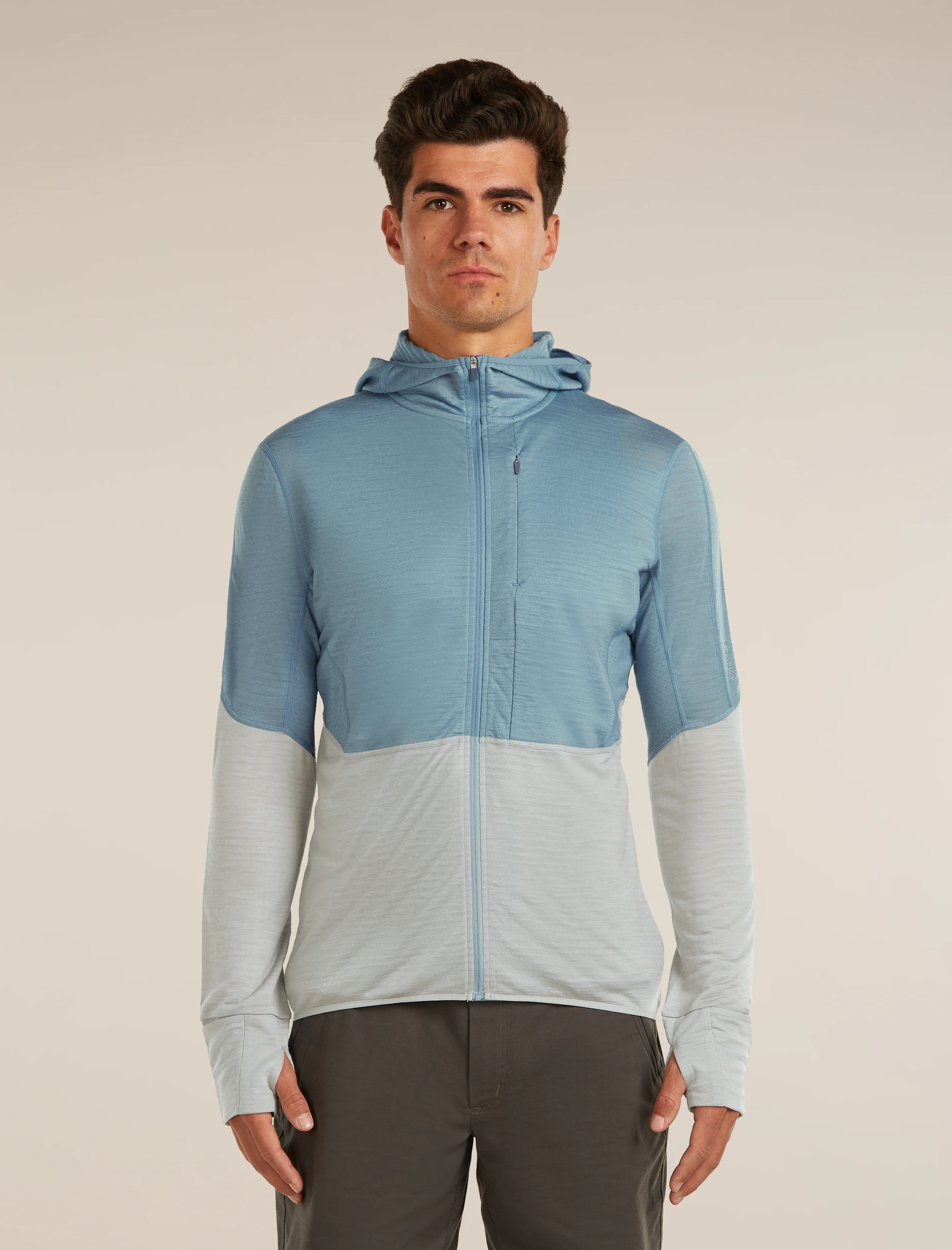 4285-flint-blue-proto-grey-l-flint-blue-proto-grey-l-variation-1.webp Men's Merino Blend 200 RealFleece™ Descender Long Sleeve Zip Hoodie