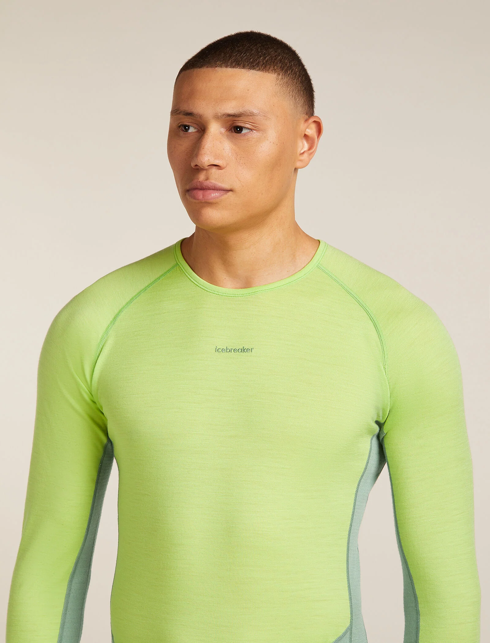 Men's Merino 200 ZoneKnit™ Long Sleeve Crewe Thermal Top