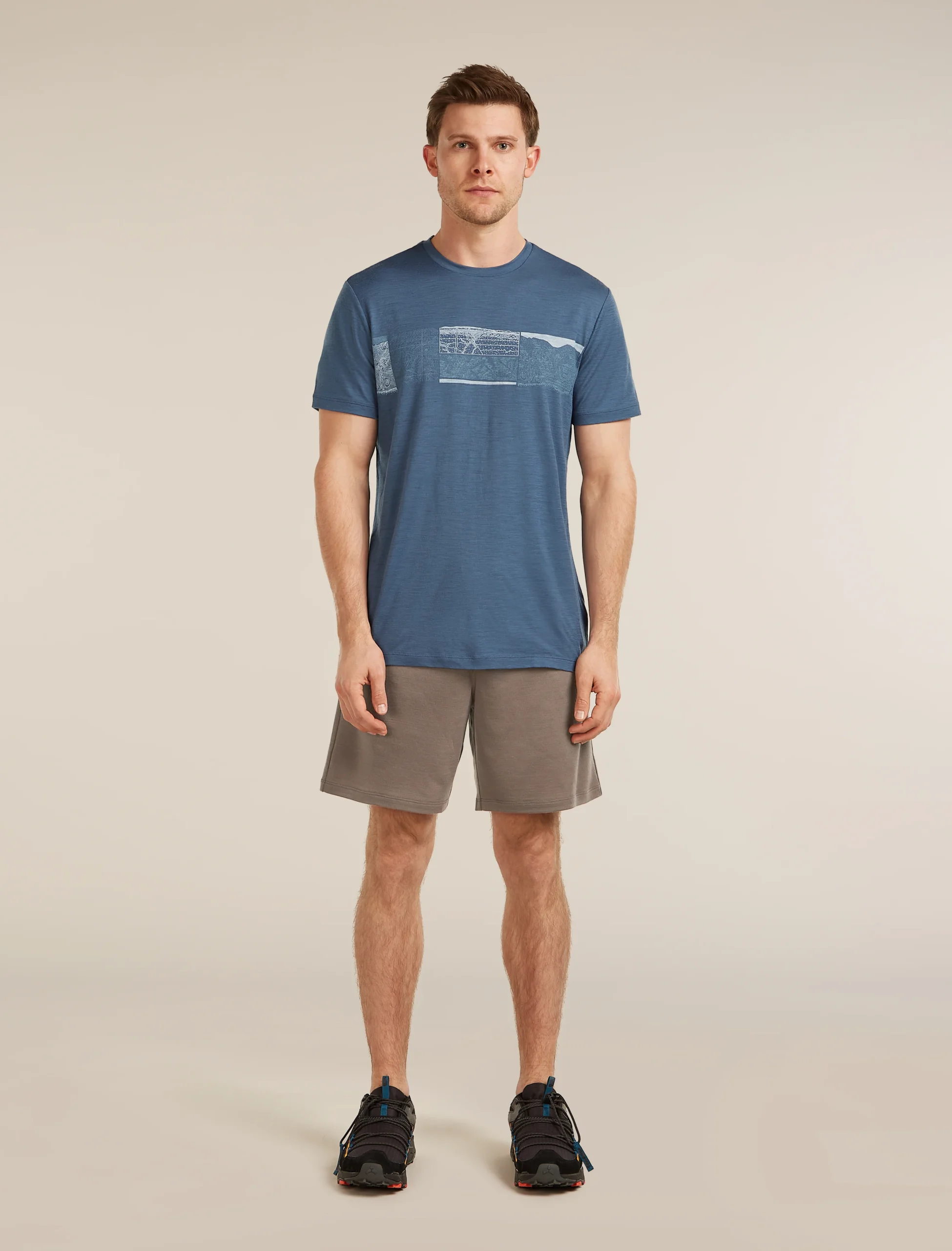 Men's Merino 150 Tech Lite Short Sleeve Tee Elevation Line