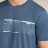 Men's Merino 150 Tech Lite Short Sleeve Tee Elevation Line