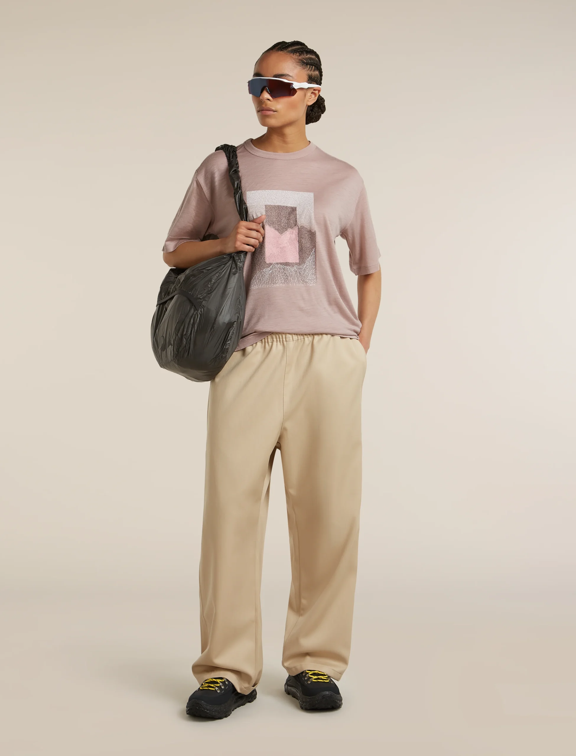 Women's Merino 150 Tech Lite Short Sleeve Relaxed Tee Mountain Shift
