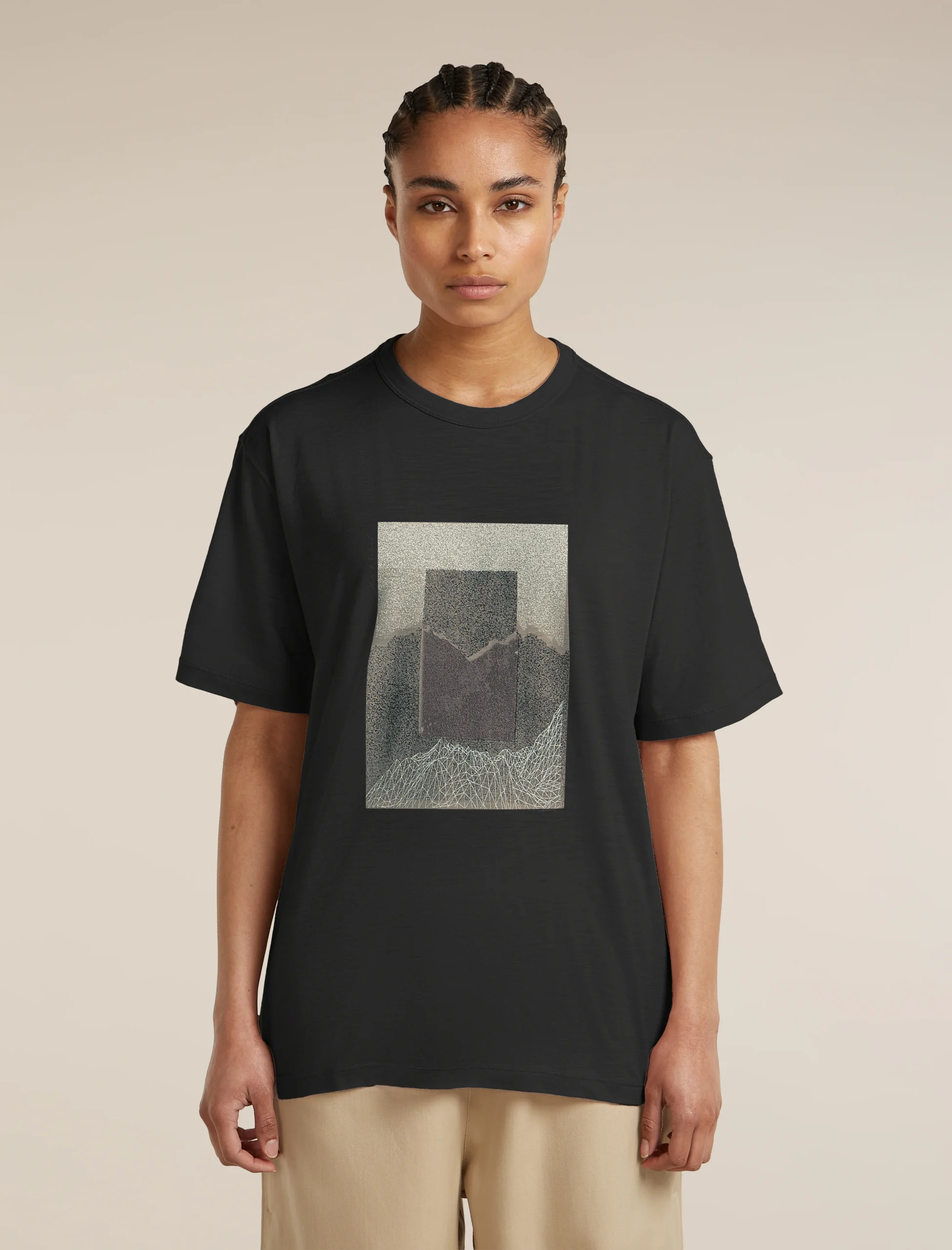Women's Merino 150 Tech Lite Short Sleeve Relaxed Tee Mountain Shift