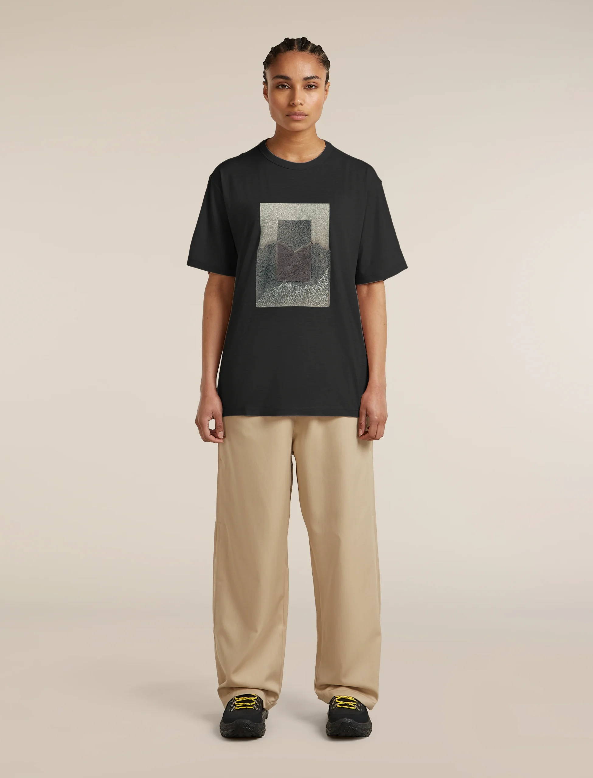Women's Merino 150 Tech Lite Short Sleeve Relaxed Tee Mountain Shift