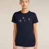 Women's Merino 150 Tech Lite Short Sleeve Tee Bird Transit