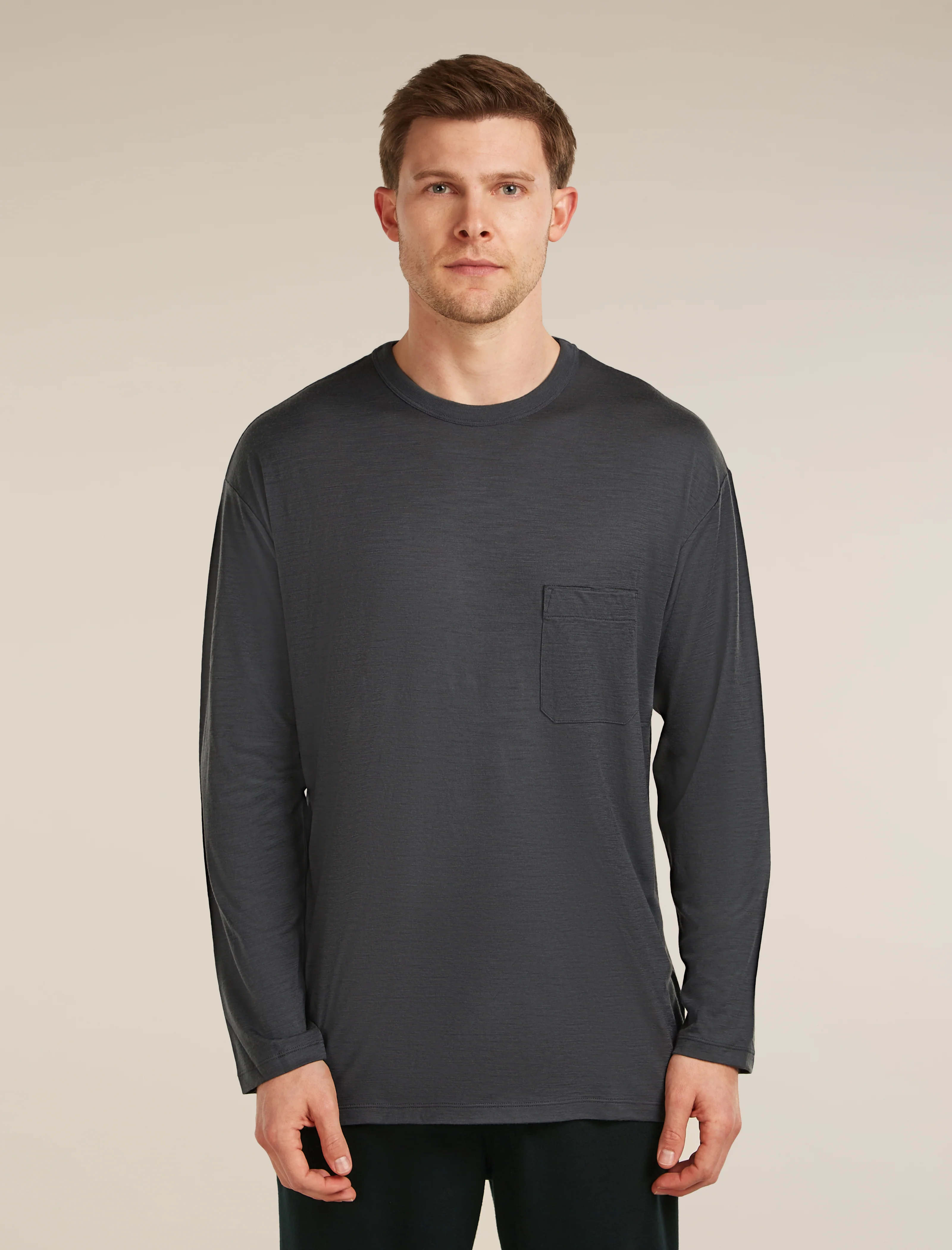 Unisex Merino 150 Long Sleeve Pocket Tee