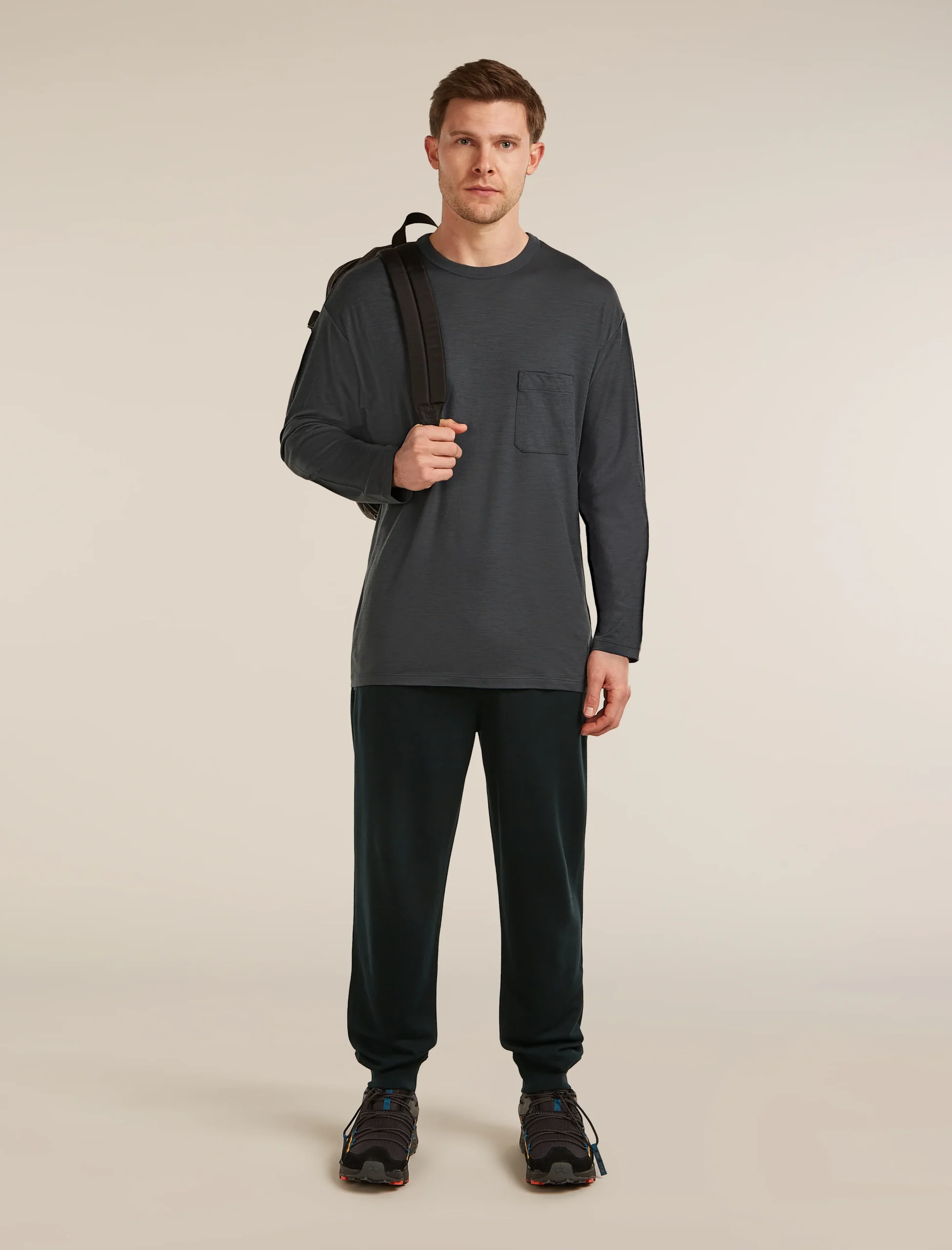 Unisex Merino 150 Long Sleeve Pocket Tee