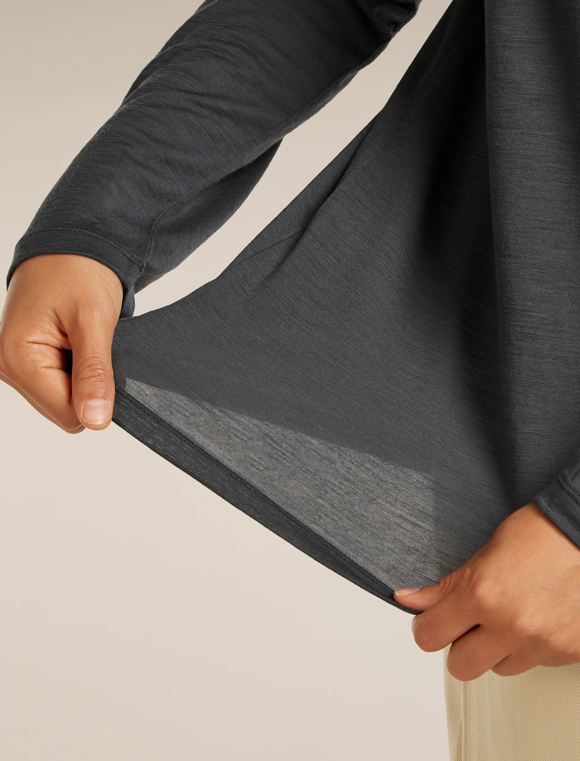 Unisex Merino 150 Long Sleeve Pocket Tee