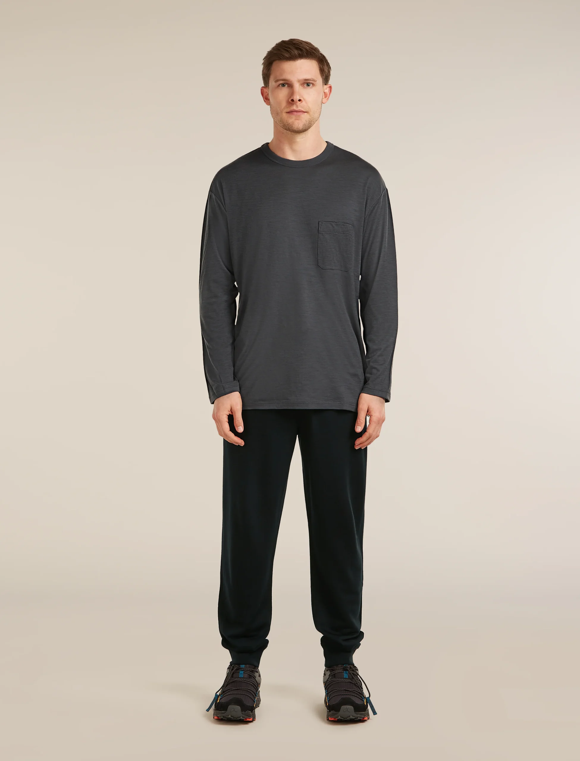 Unisex Merino 150 Long Sleeve Pocket Tee