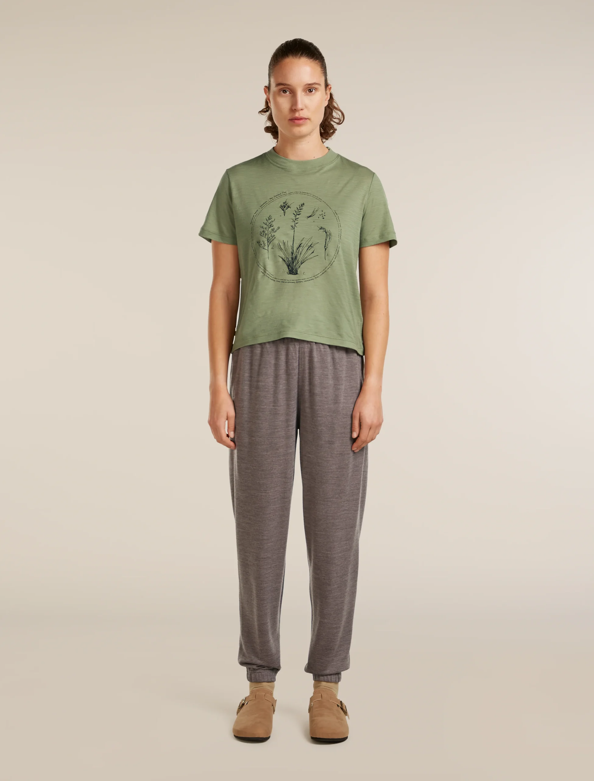 Women's Merino 150 Tech Lite Short Sleeve Crop Tee Seed Story