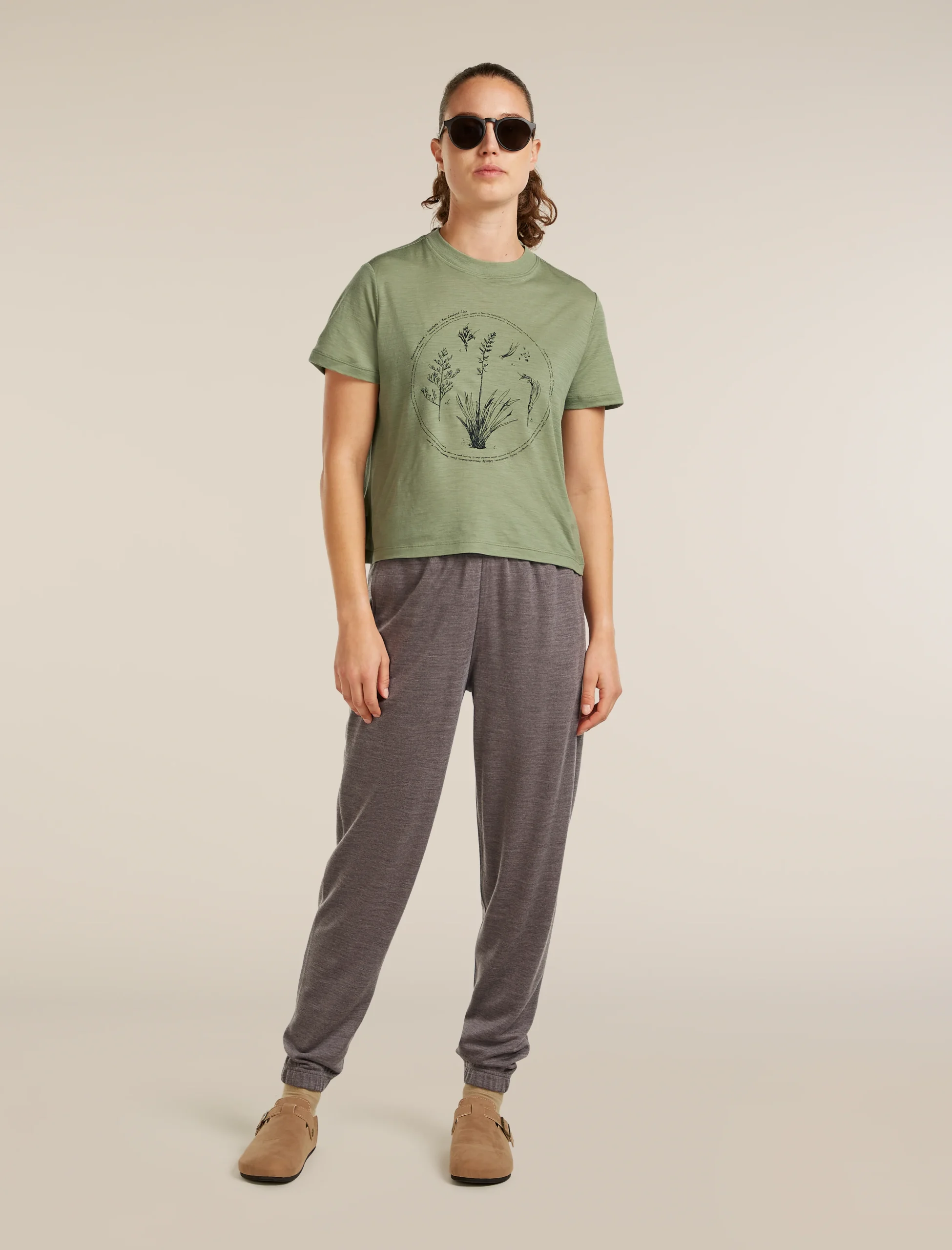 Women's Merino 150 Tech Lite Short Sleeve Crop Tee Seed Story