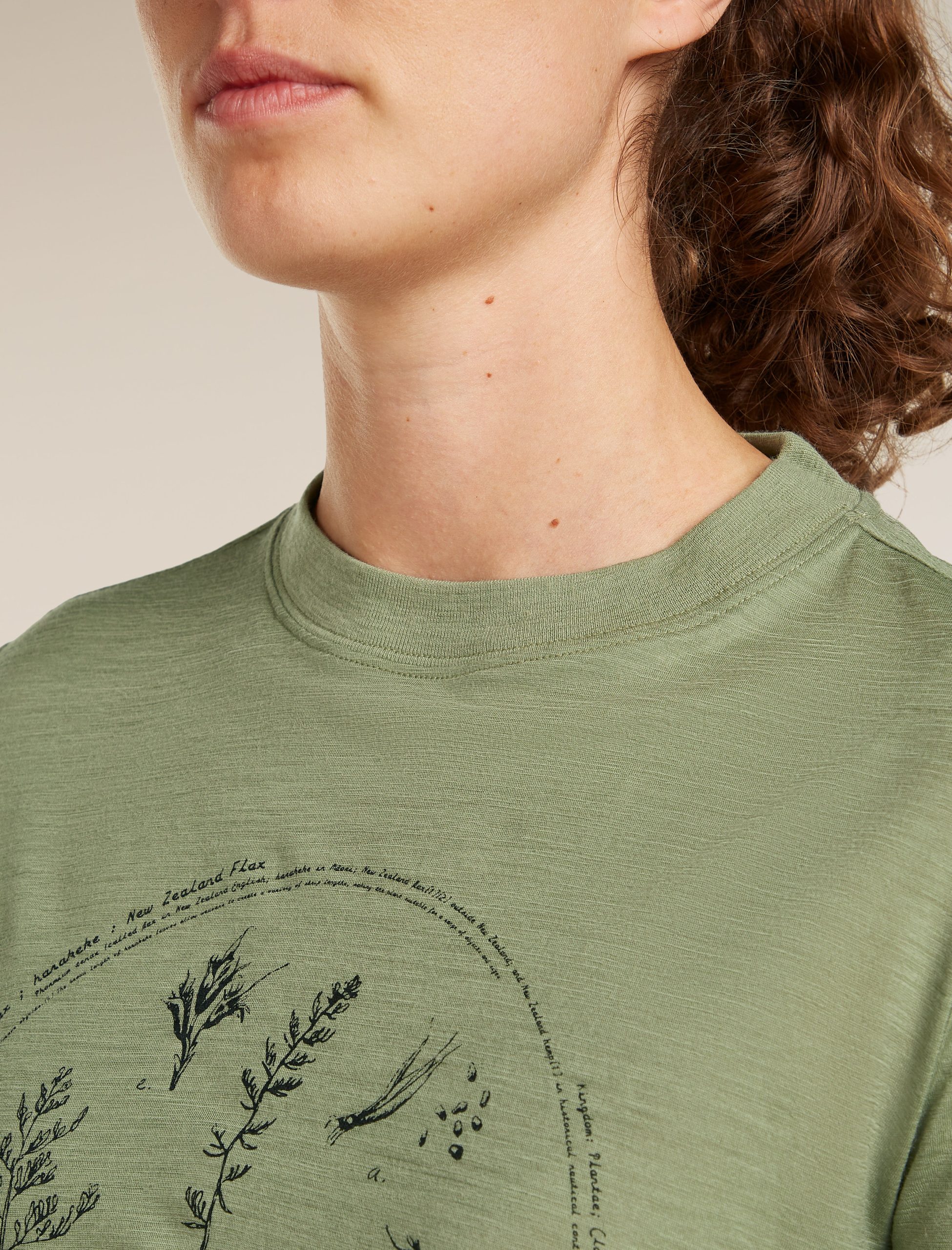 Women's Merino 150 Tech Lite Short Sleeve Crop Tee Seed Story
